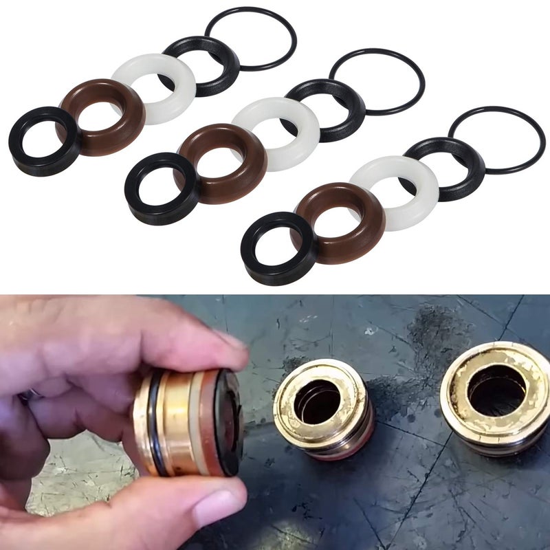 Bonbo Packing Water Seal Kit 5019006400 Fits for ZWD & ZWDK Series 15mm Pumps Piston Pressure Washer Seal Kit - Image 1